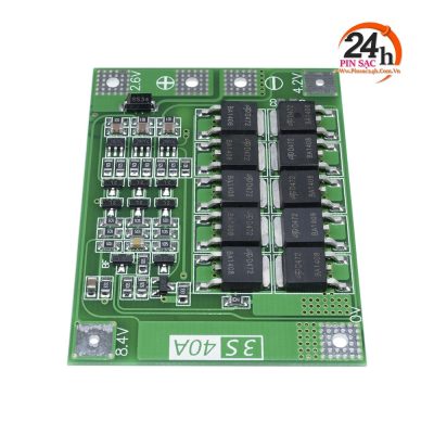 PS24. Mạch Sạc Bảo Vệ Và Cân Bằng Cell Pin 3s 40a Bms 11.1v 12.6v 18650 Chất Lượng Cao